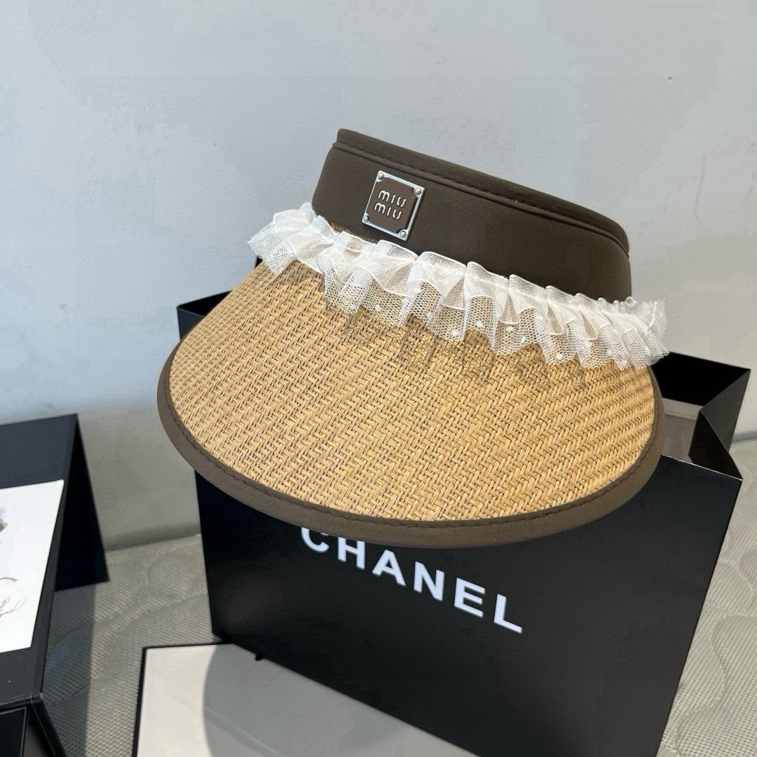 🆕

miumiu缪缪新款发箍遮阳帽