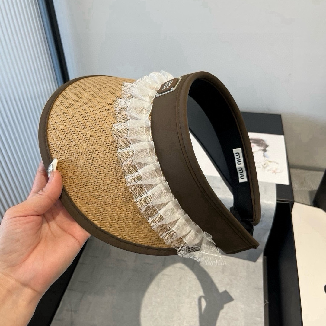 🆕

miumiu缪缪新款发箍遮阳帽