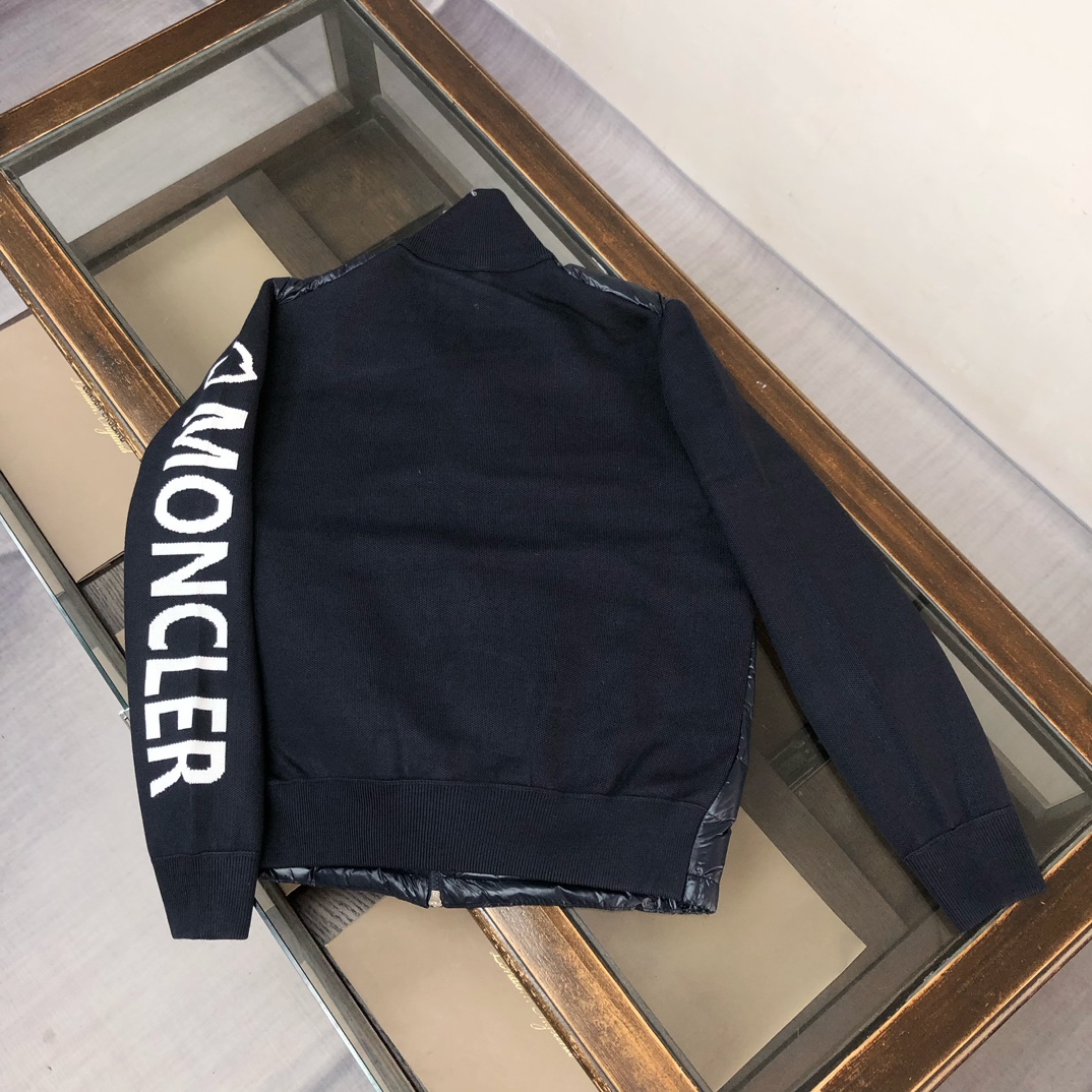 MONCLER 蒙口 新款 羽绒袖子ニットジャケット