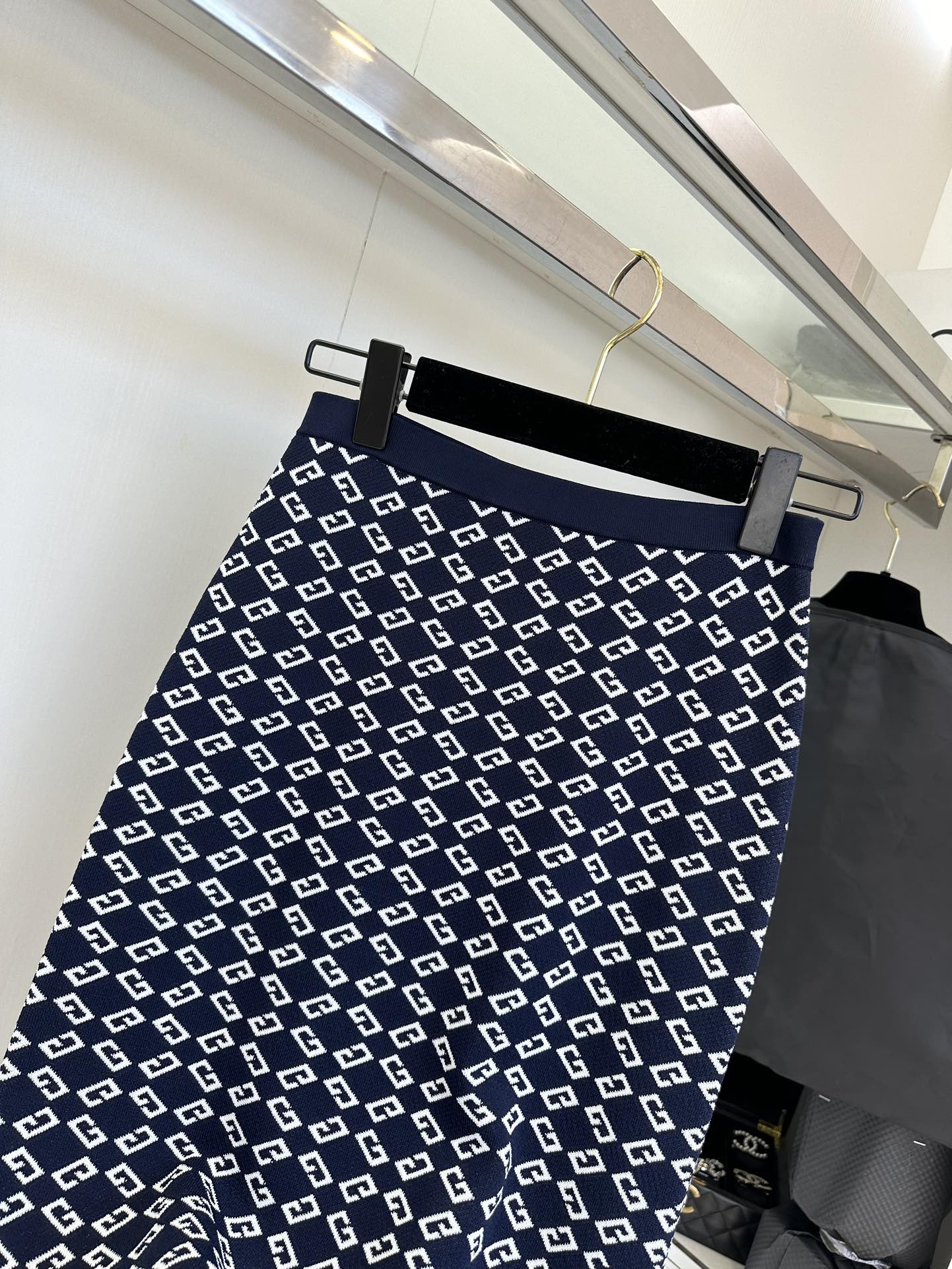 Givenchy Monogram Navy Blue Skirt Set - Elegant & Comfortable Outfit 10 i1754143356 7880 8
