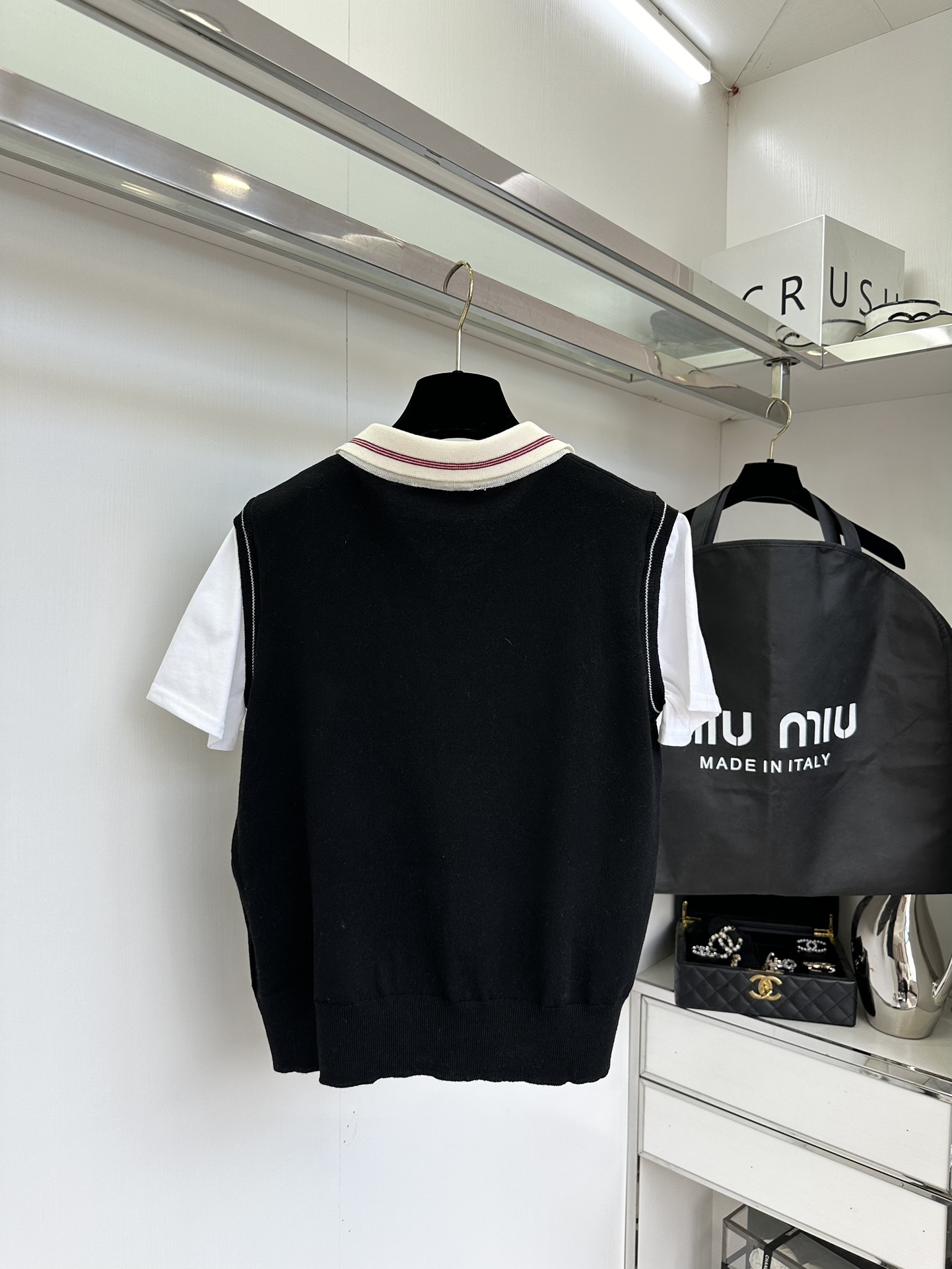 Miu Miu Peter Pan Collar Two-Piece Set: Youthful & Adorable Academia Style 9 i1754148394 3804 7