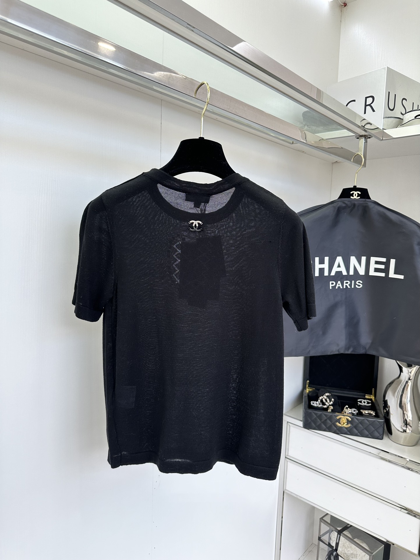 Elegant Women's Knitted T-Shirt - Lightweight & Breathable Blend Yarn Top 8 i1754148646 4175 6