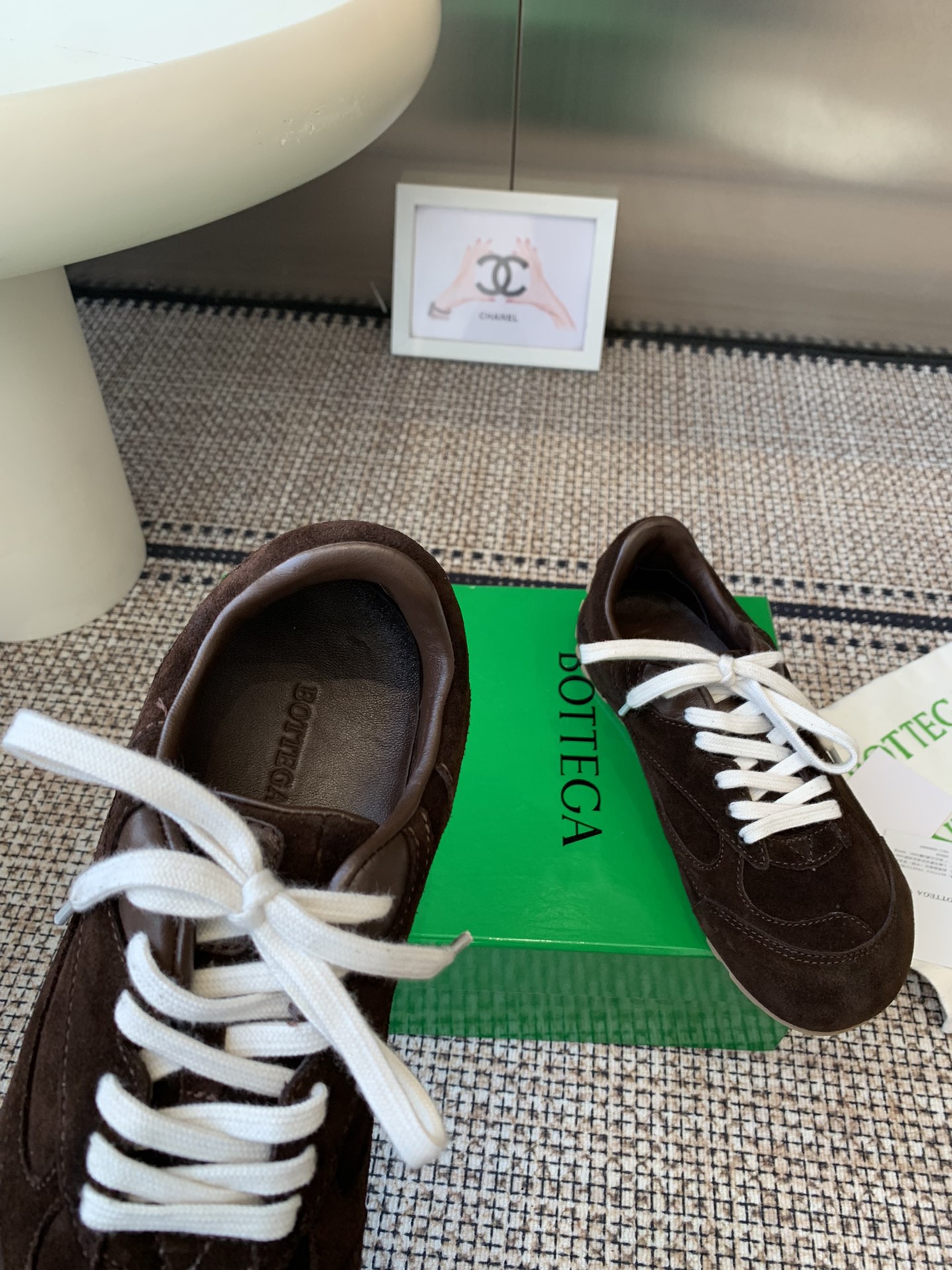 Bottega Veneta BV Orbit Flash Retro Sneakers: Lightweight, Comfortable, Classic Woven Soles - 图片 4