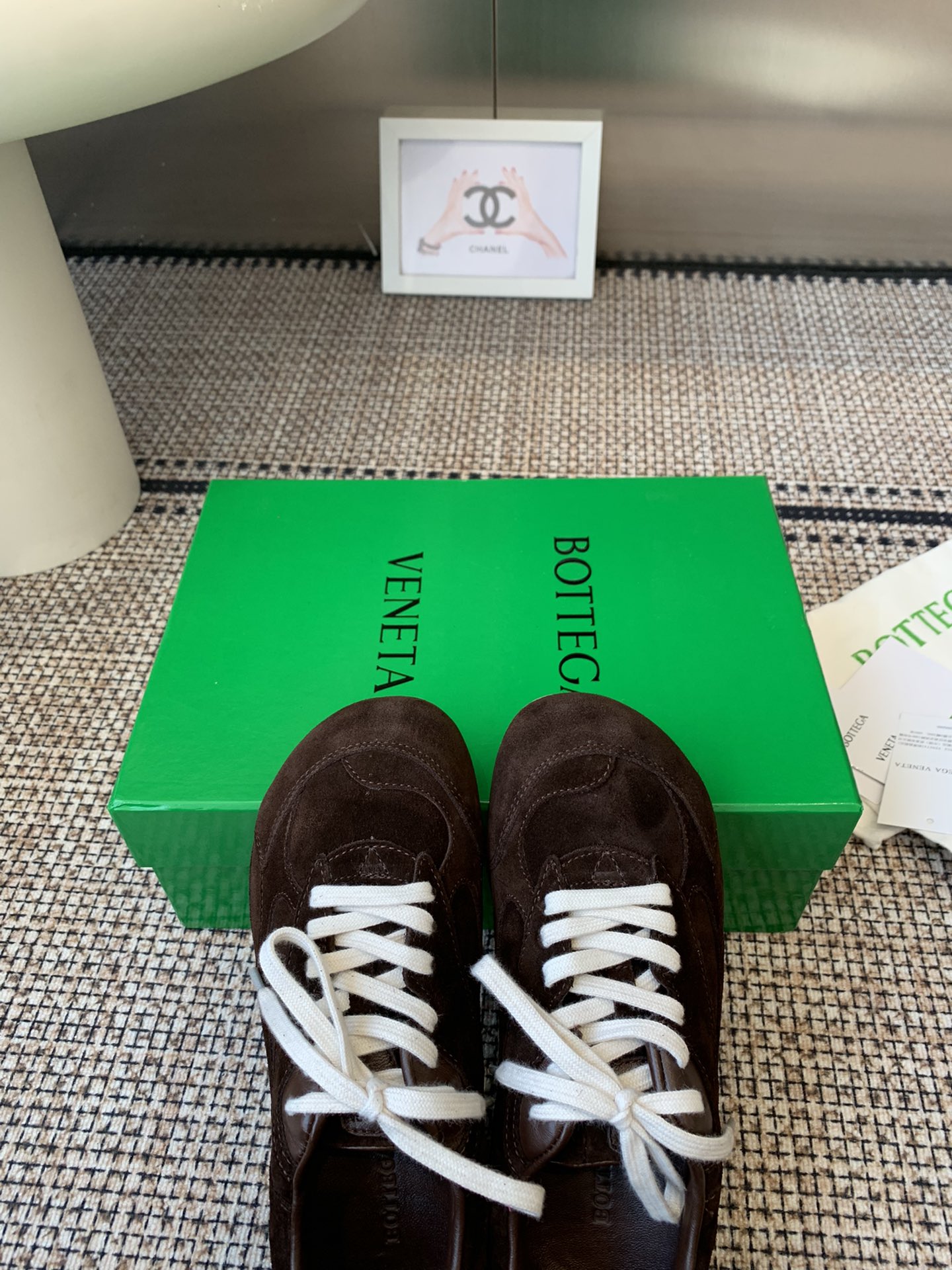 Bottega Veneta BV Orbit Flash Retro Sneakers: Lightweight, Comfortable, Classic Woven Soles - 图片 2
