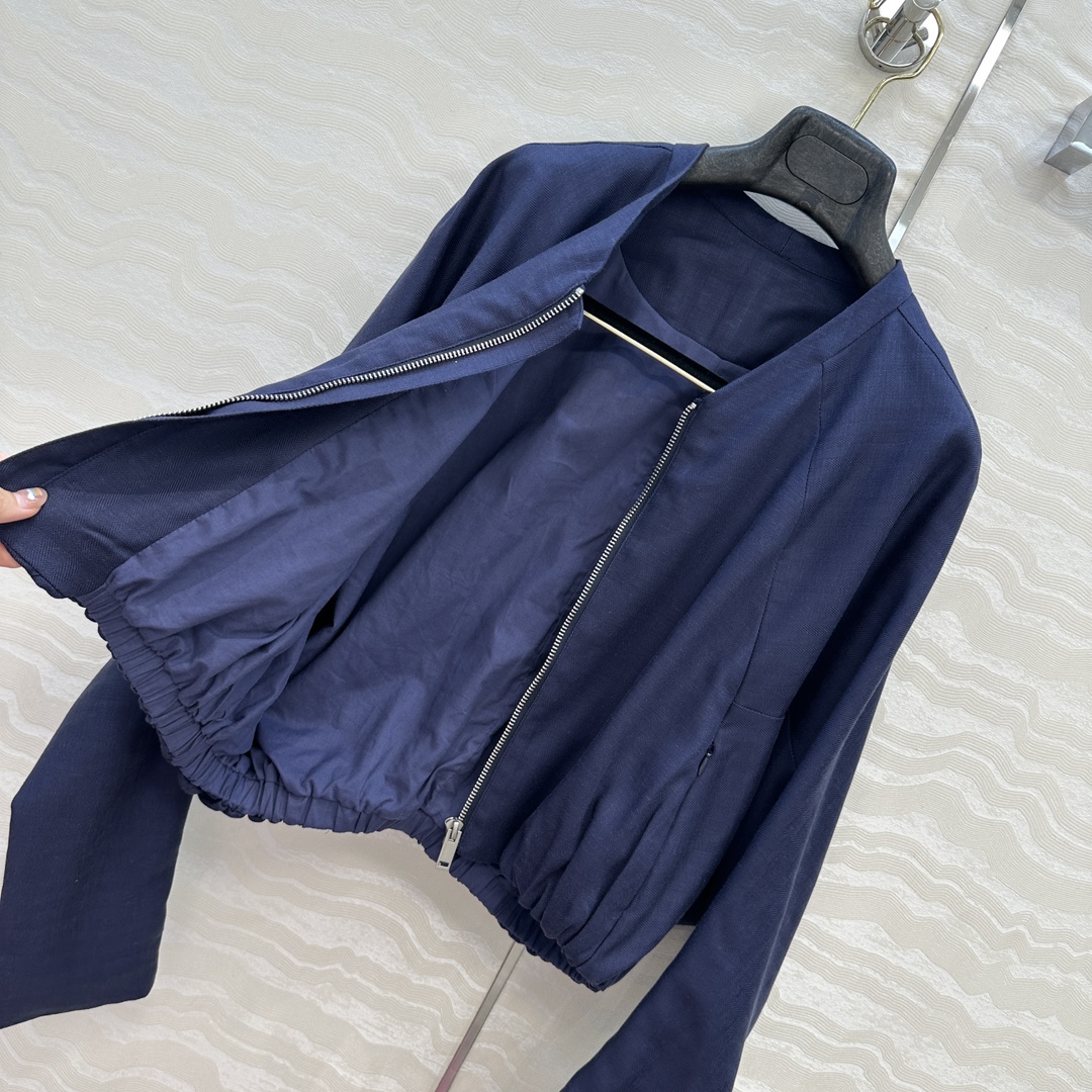 独家首发📍客定原单品质25ss早春新品！lp🆕高智感穿搭长期主义夹克外套！定制进口天丝亚麻人字纹面料质感