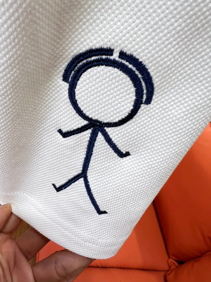 THOM BROWNE TB2025 Summer Update: Fashionable Shorts with Embroidered Matchers, Imported Fabric. - 图片 8