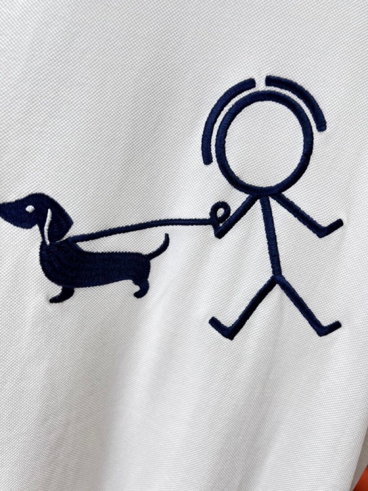 THOM BROWNE TB2025 Summer Update: Four-Barped T-shirts, High-Quality Imported Materials, Stylish Colors - 图片 8