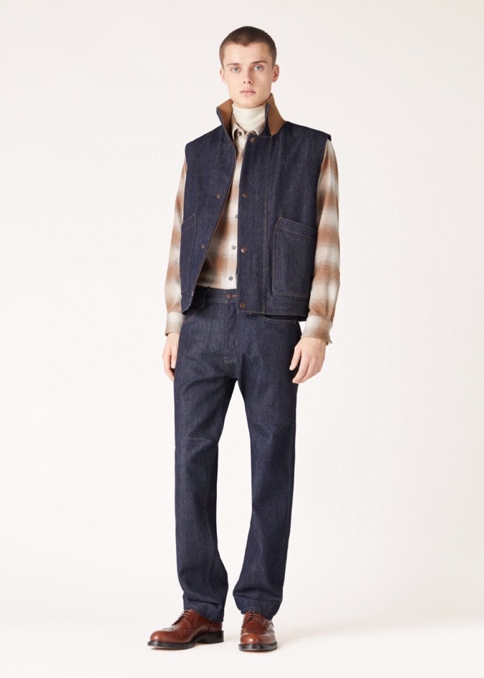 New Loro Piana Men’s Jeans: Classic Style, Perfect Cut, Blue Color. - 图片 5
