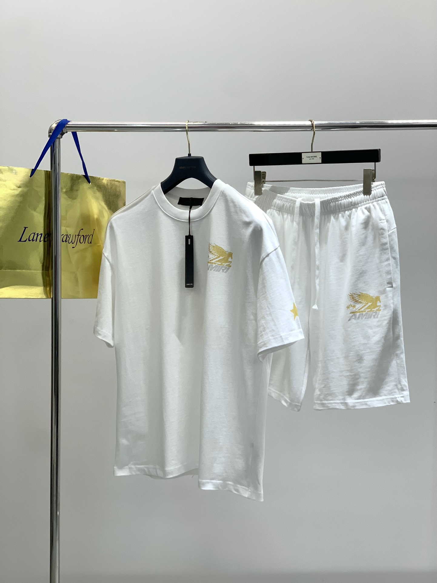 “Top-Grade Cosmopolitan T-Shirt Suit with Original Fabric and High-Quality Printing-Manufacturing Alphabet Logo” - 图片 9