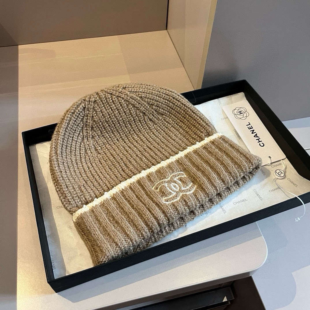 🆕

Chanel香奈儿针织毛线帽，专柜新款