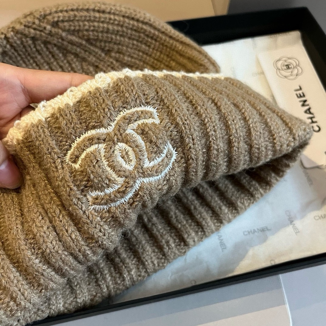 🆕

Chanel香奈儿针织毛线帽，专柜新款