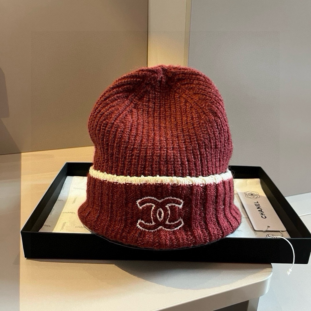 🆕

Chanel香奈儿针织毛线帽，专柜新款
