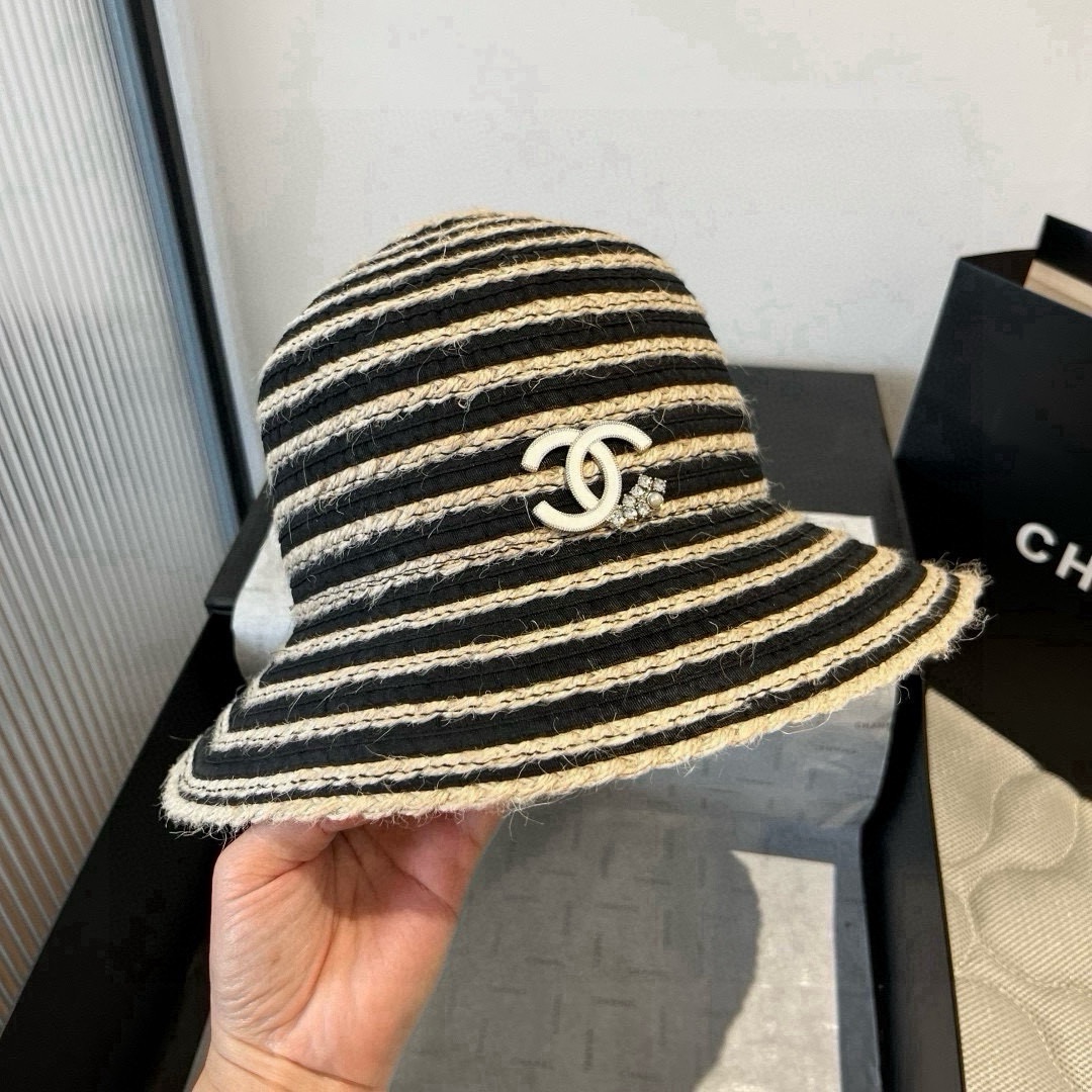 🆕
Chanel香奈儿针织渔夫帽，头围57cm