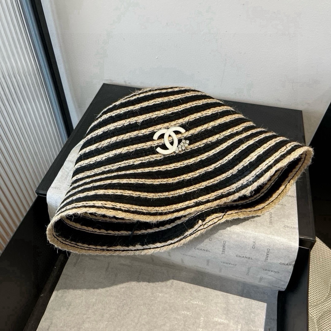 🆕
Chanel香奈儿针织渔夫帽，头围57cm