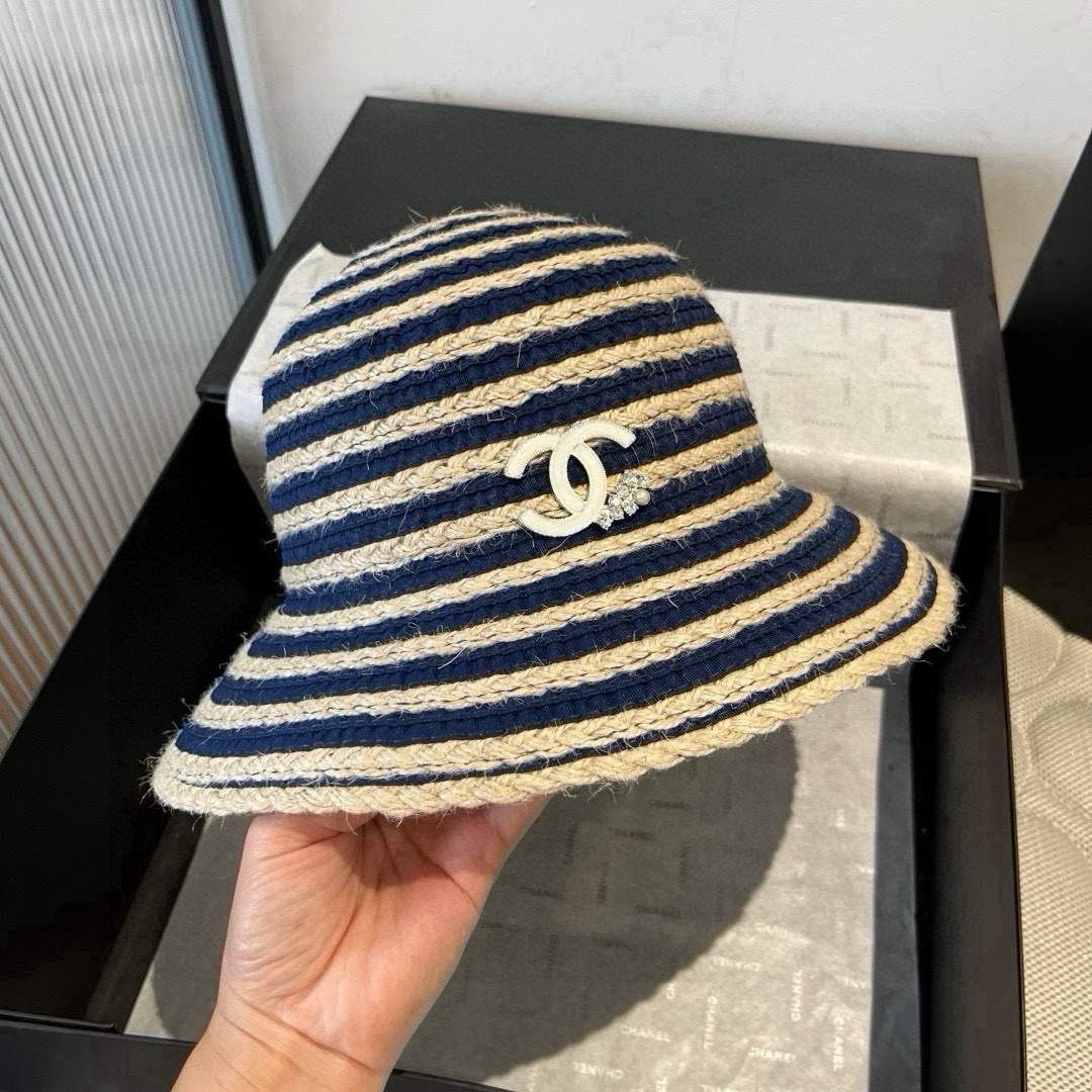 🆕
Chanel香奈儿针织渔夫帽，头围57cm