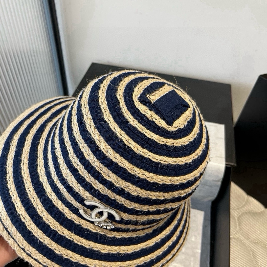 🆕
Chanel香奈儿针织渔夫帽，头围57cm