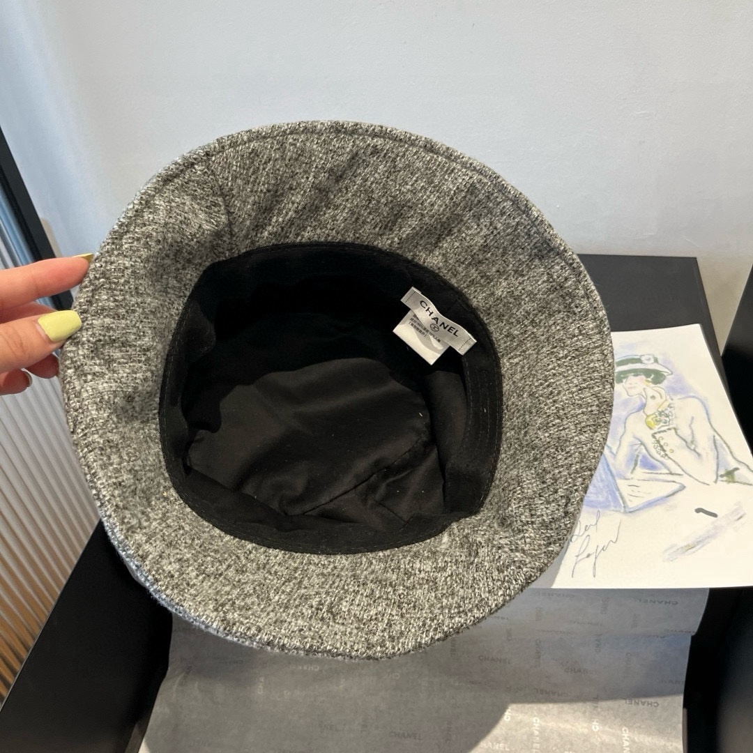 🆕

香奈儿新款渔夫帽，头围57cm