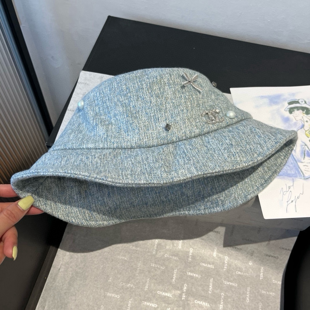 🆕

香奈儿新款渔夫帽，头围57cm
