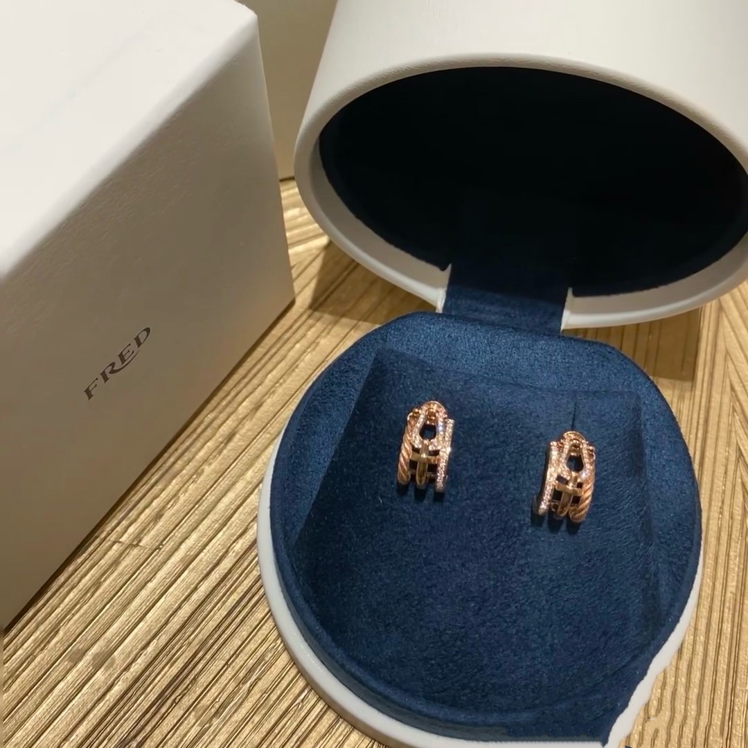 High-Quality Fashion Ear-Cracker: 💠Force Series Earrings with Microplating 18k Gold - 图片 8
