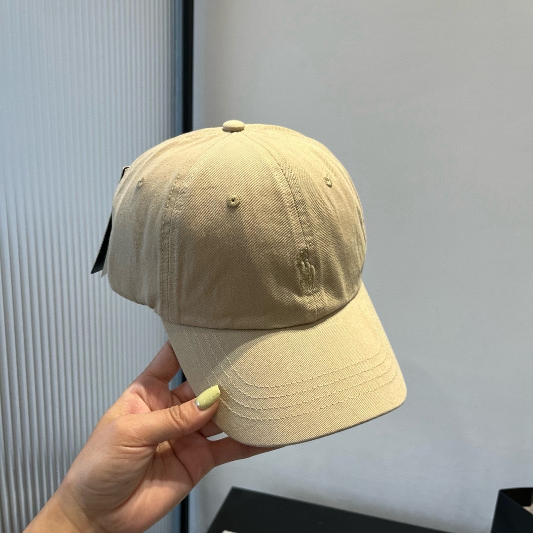 🆕

POLO潮牌新款鸭舌帽，头围57cm