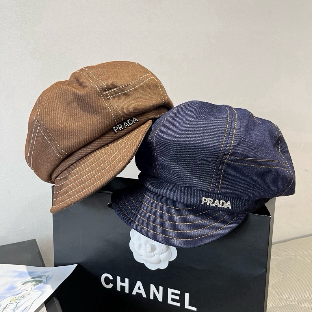 🆕

普拉达新款鸭舌军帽，高级定制，头围57cm