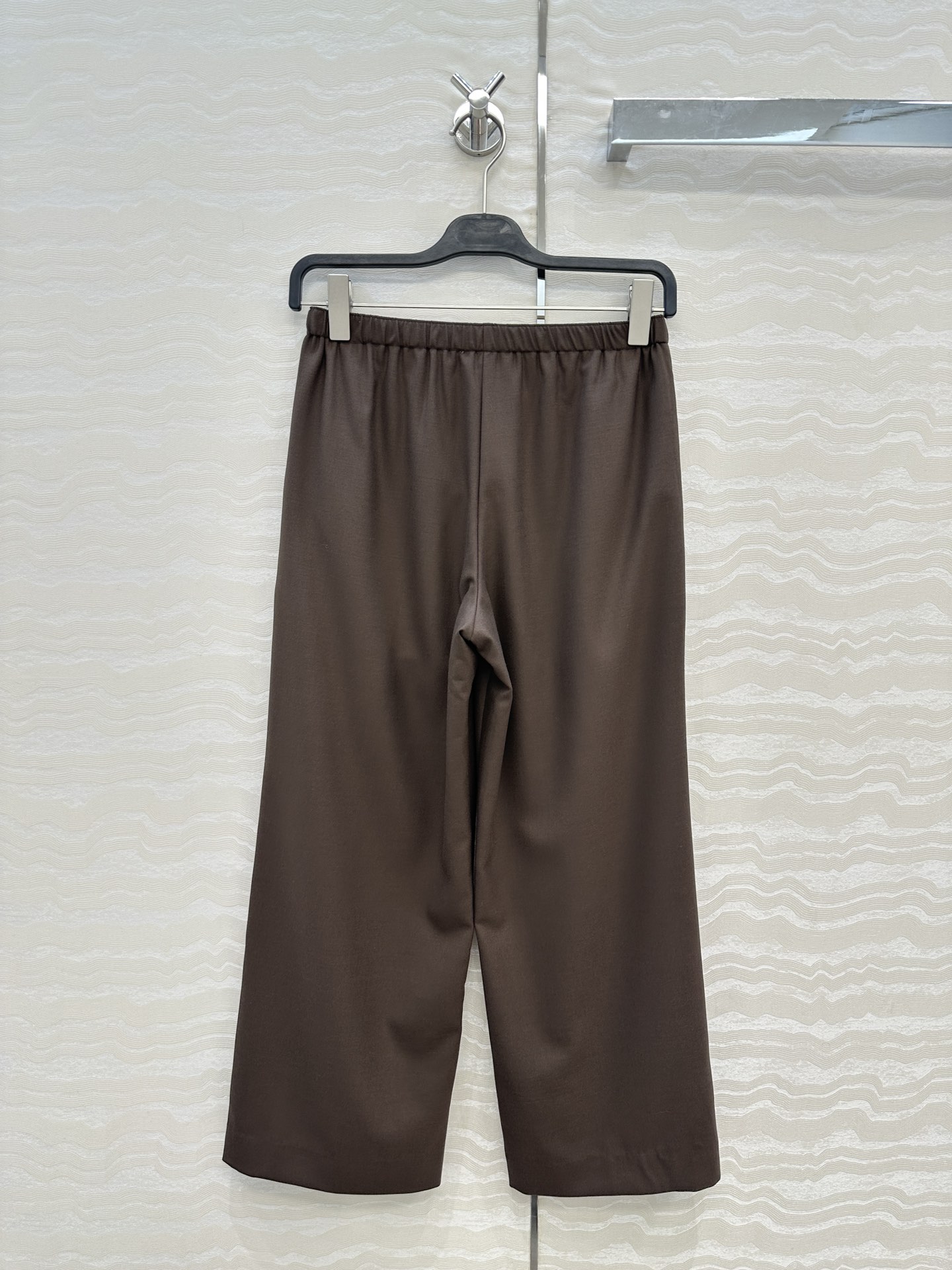 独家首发，原单品质❤️Row风长期主义！高智感穿搭 精纺羊毛直筒裤！抽绳松紧腰设计演绎慵懒随性的高级单品