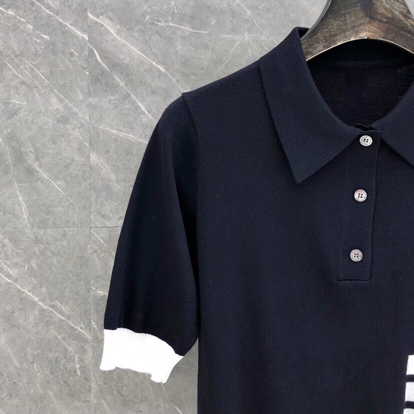 Tom Browne’s POLO Suit Collection: T-shirts in 0.1.2 cm, blue, gray, white. - 图片 4