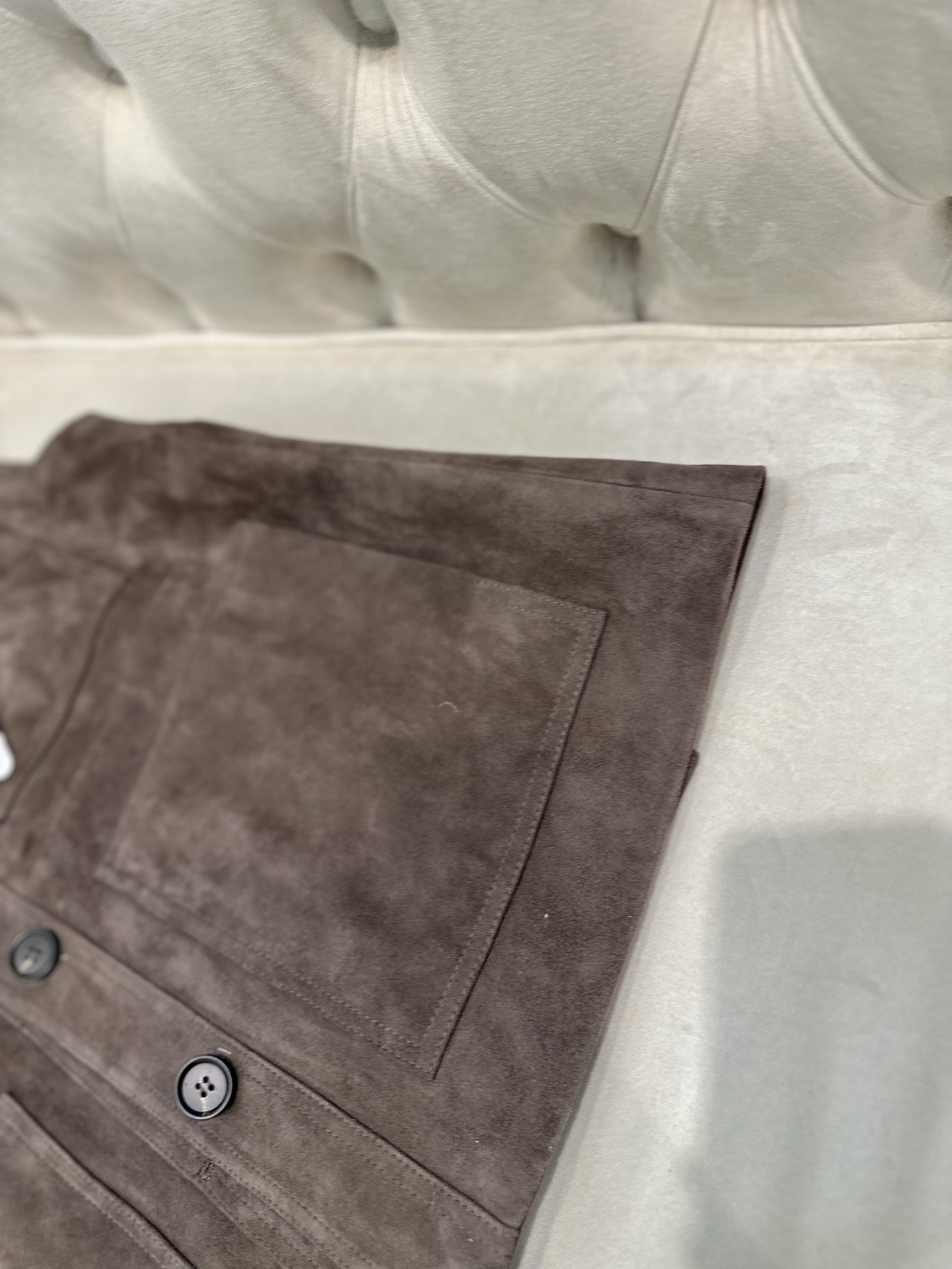 “Brumello Cucinello 2025AW Series: Original High-End Goat Velvet Female Suit with Dustproof Bag” - 图片 6