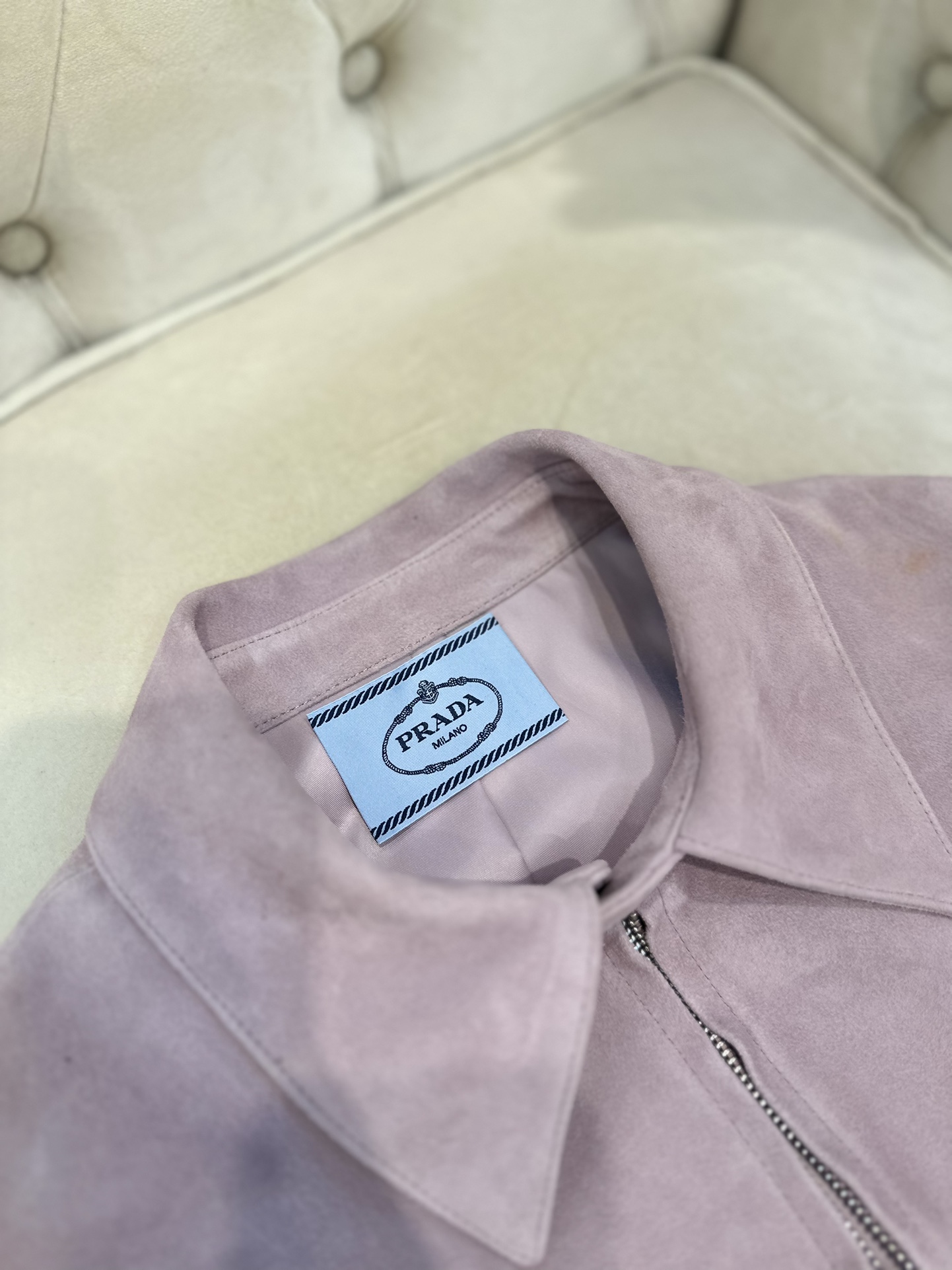 Prada 2025 AW Women’s Goat Skin Fashion Coat with Dust Bag – Custom Size S-L - 图片 7