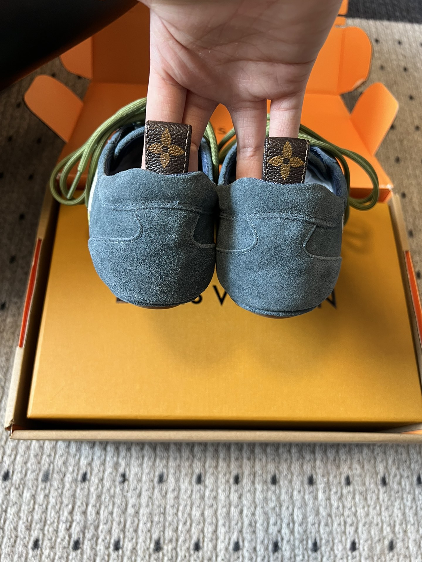 ➕扣+20
Louis Vuitton路易威登驴牌春夏Sneakerina系列 芭蕾运动鞋 德训鞋 平底