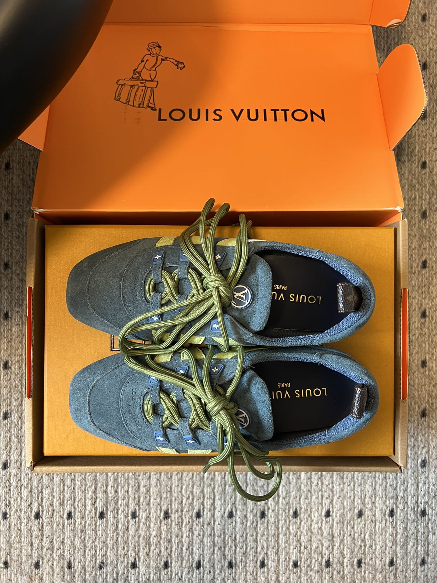 ➕扣+20
Louis Vuitton路易威登驴牌春夏Sneakerina系列 芭蕾运动鞋 德训鞋 平底