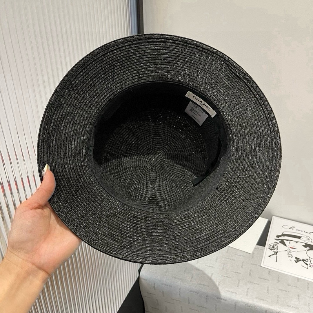 🆕

Chanel香奈儿平顶礼帽，头围57cm