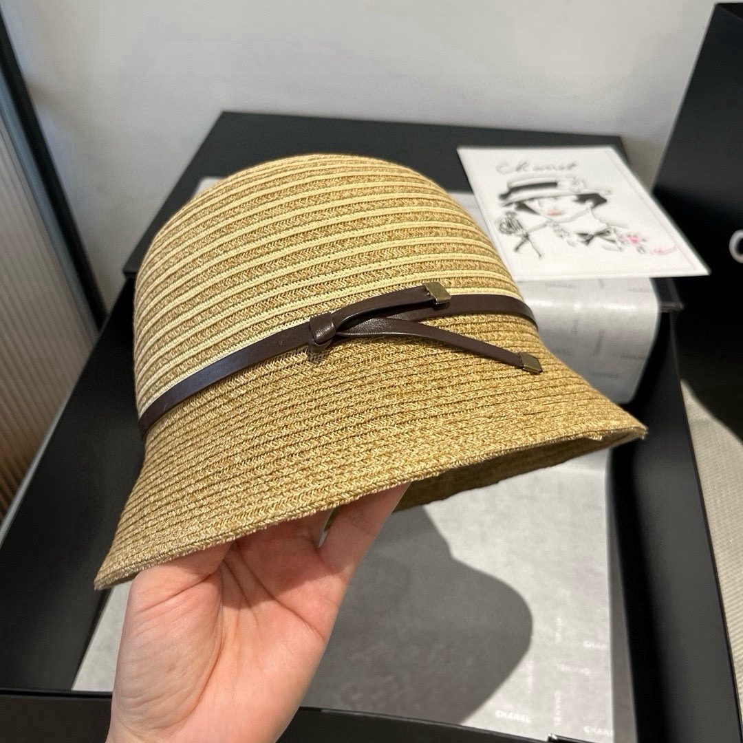 🆕

香奈儿新款盆帽，妥妥的名媛气质，头围57cm