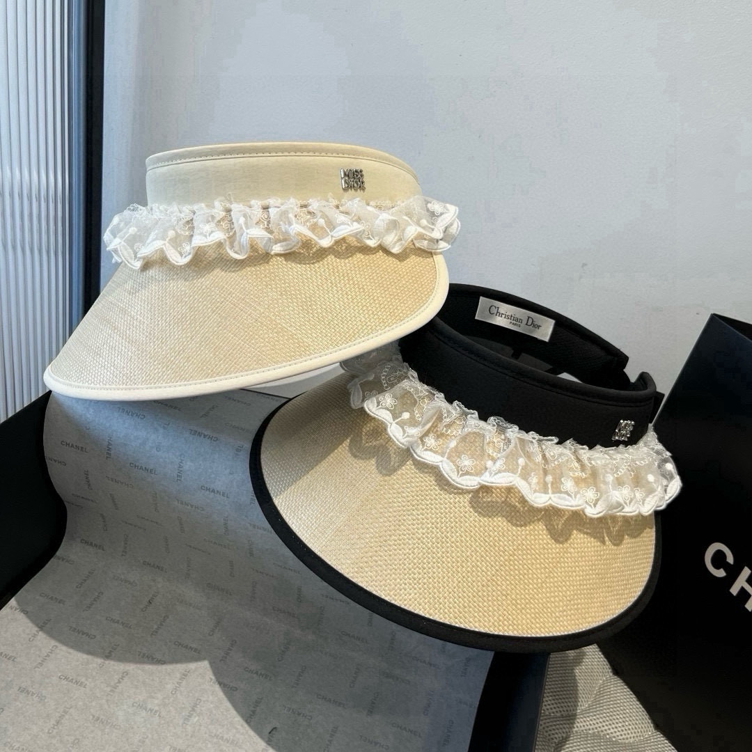 🆕

Dior迪奥拉菲草空顶遮阳帽