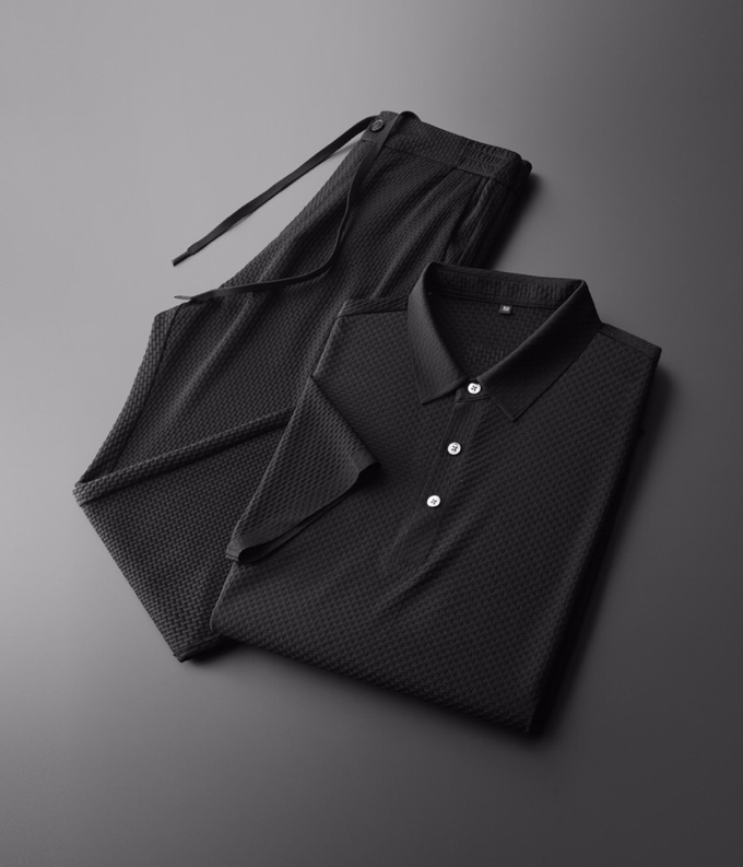 Armani New Man Bouquet Style: Swirling Material, Comfy Top, 2 Colors, Code M-4XL - 图片 2