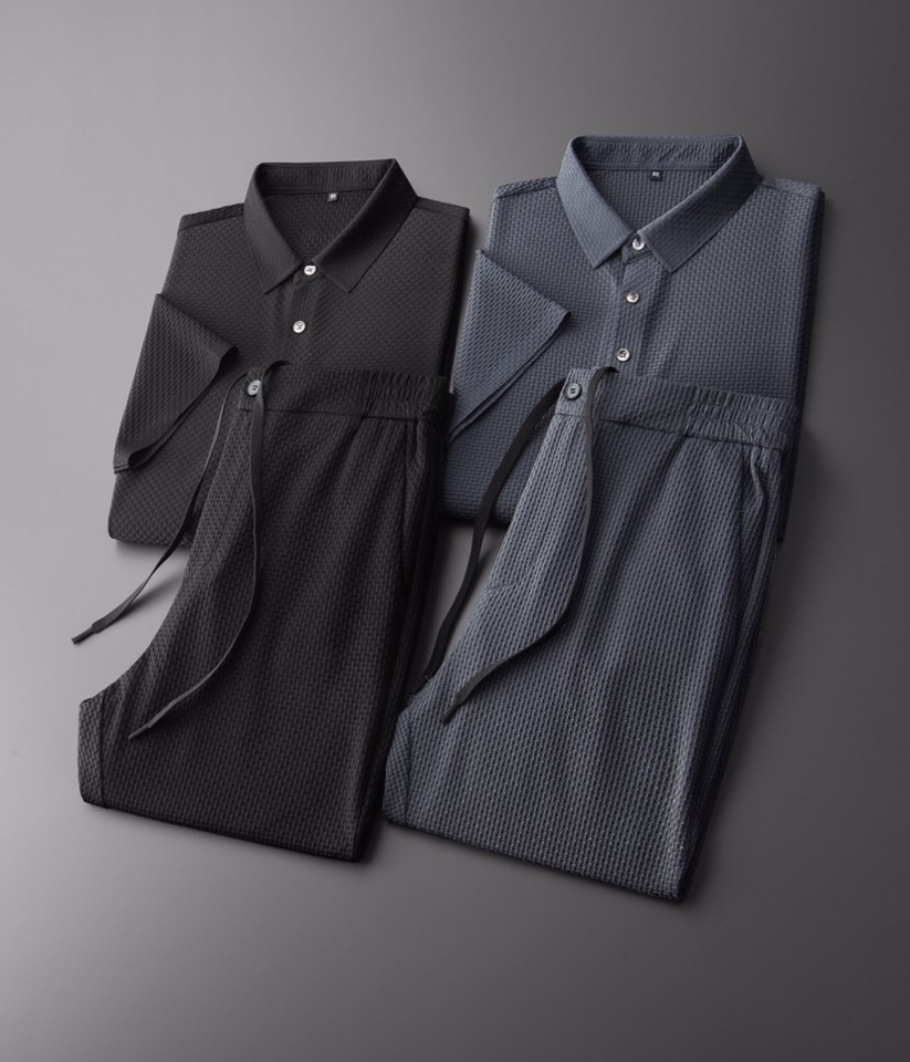 Armani New Man Bouquet Style: Swirling Material, Comfy Top, 2 Colors, Code M-4XL - 图片 8