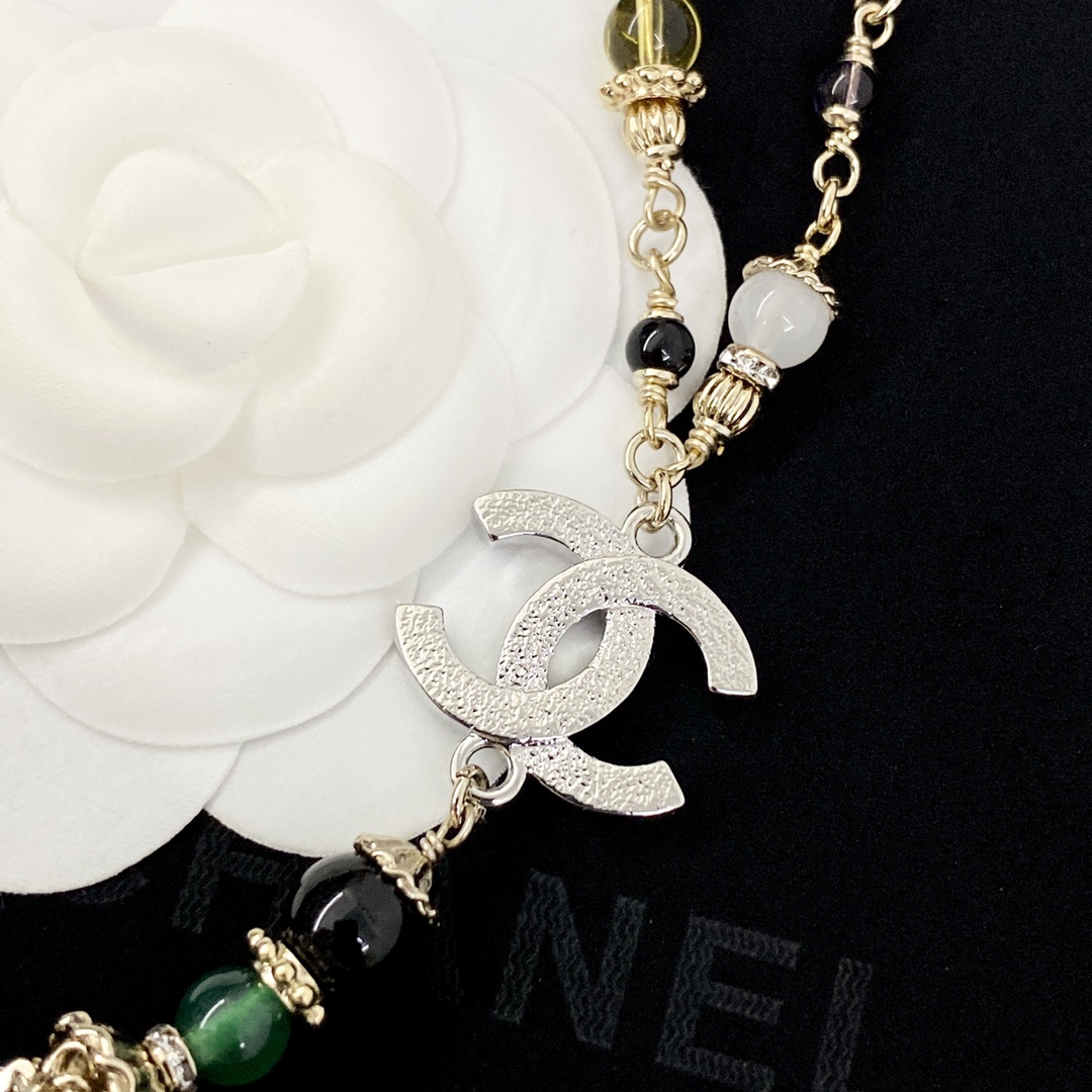 Chanel Gold-Tone Crystal Tassel Y Necklace 6 i1754379140 7396 4