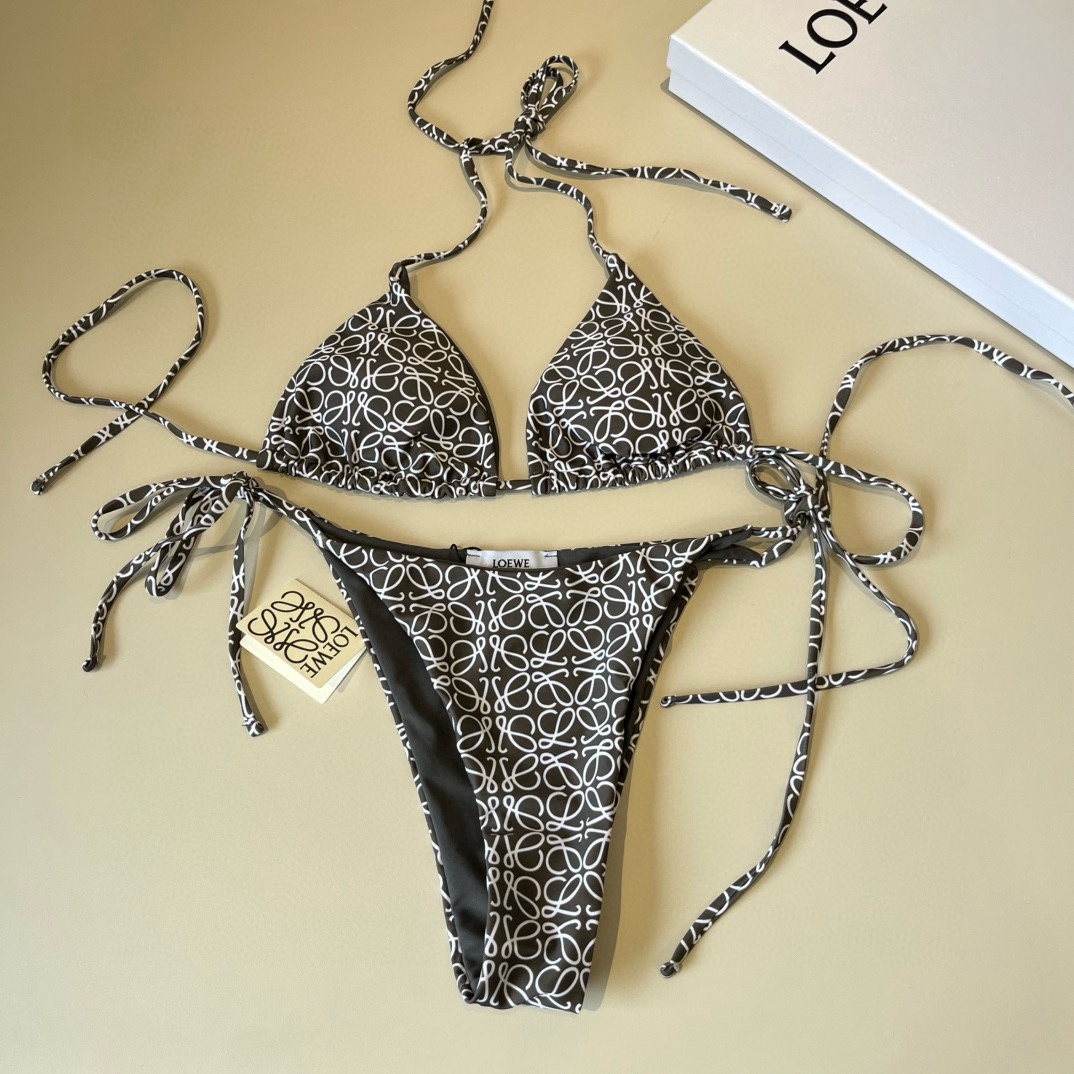 🆕
罗意威LOEWE新款比基尼泳衣👙❤️😍🥰适合多种场景的游泳衣🏊‍♀️海边 游泳池 温泉 水上乐园 漂