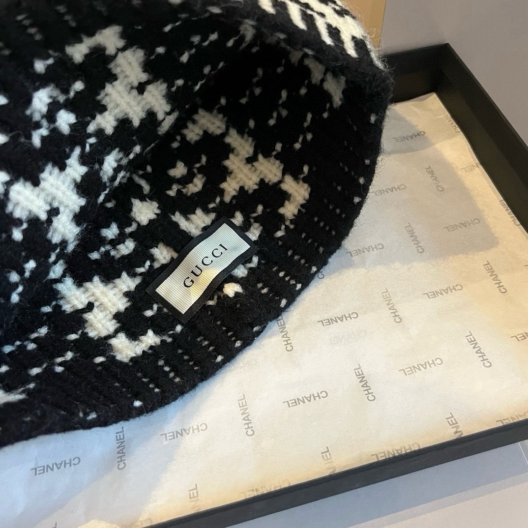 🆕

Gucci古奇针织毛线帽，男女通用