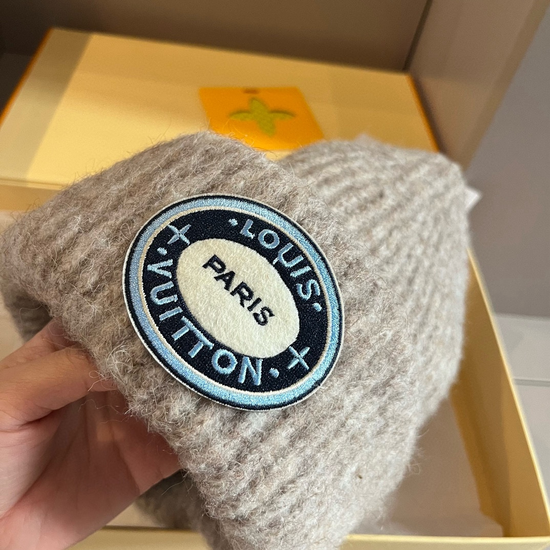 🆕

LV新款针织毛线帽，