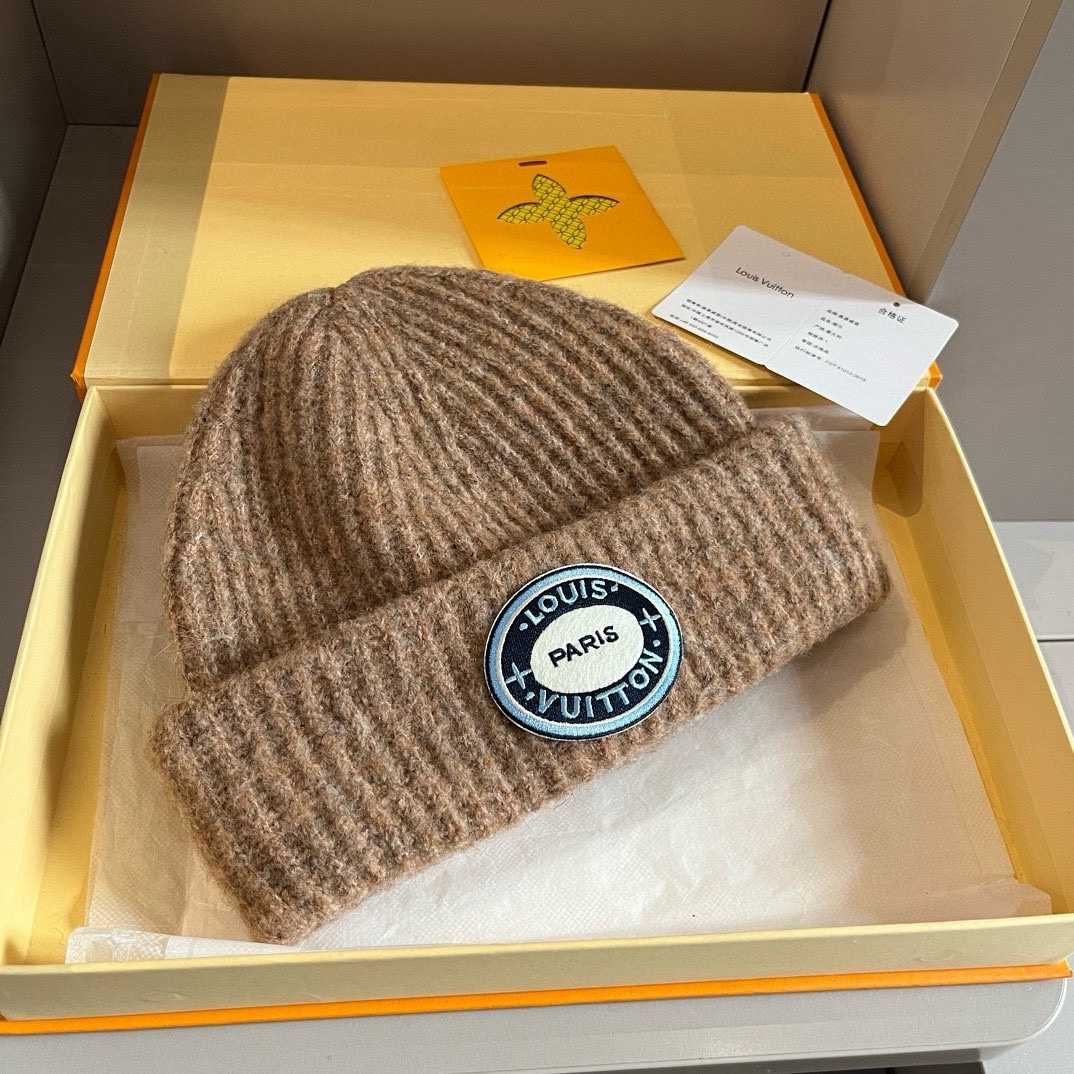 🆕

LV新款针织毛线帽，