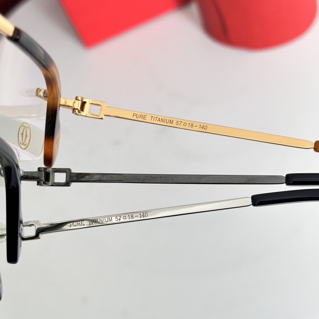  ‼️🌹Cartie*卡迪*💥💥型号：CT💥💥尺寸：57-18-140💥💥纯钛材质💥💥