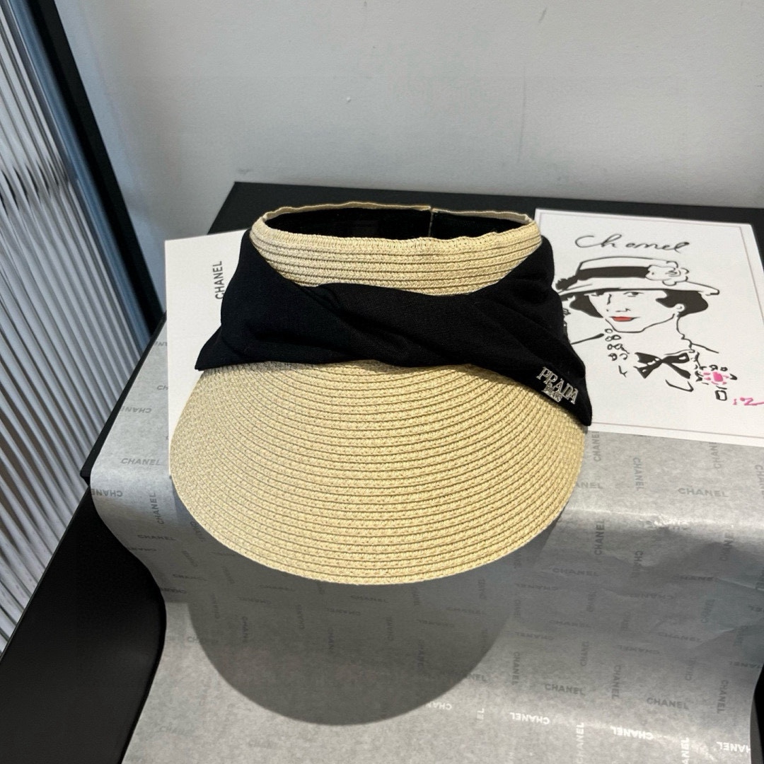 🆕

PRADA普拉达新款遮阳帽，发箍草帽