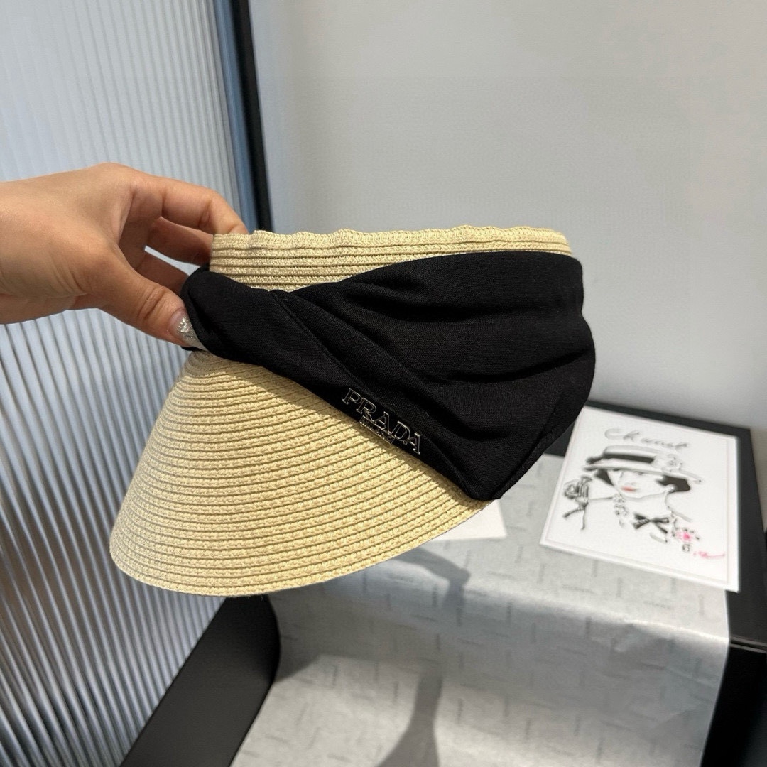🆕

PRADA普拉达新款遮阳帽，发箍草帽