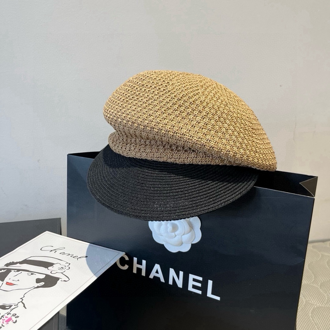 🆕

古奇新款鸭舌军帽，骑士帽，头围57cm