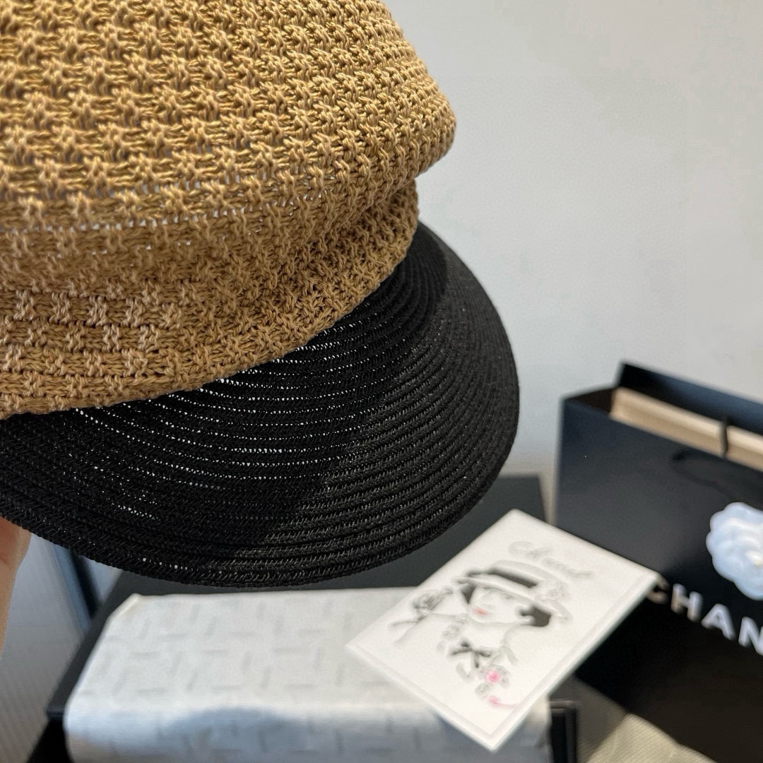 🆕

古奇新款鸭舌军帽，骑士帽，头围57cm