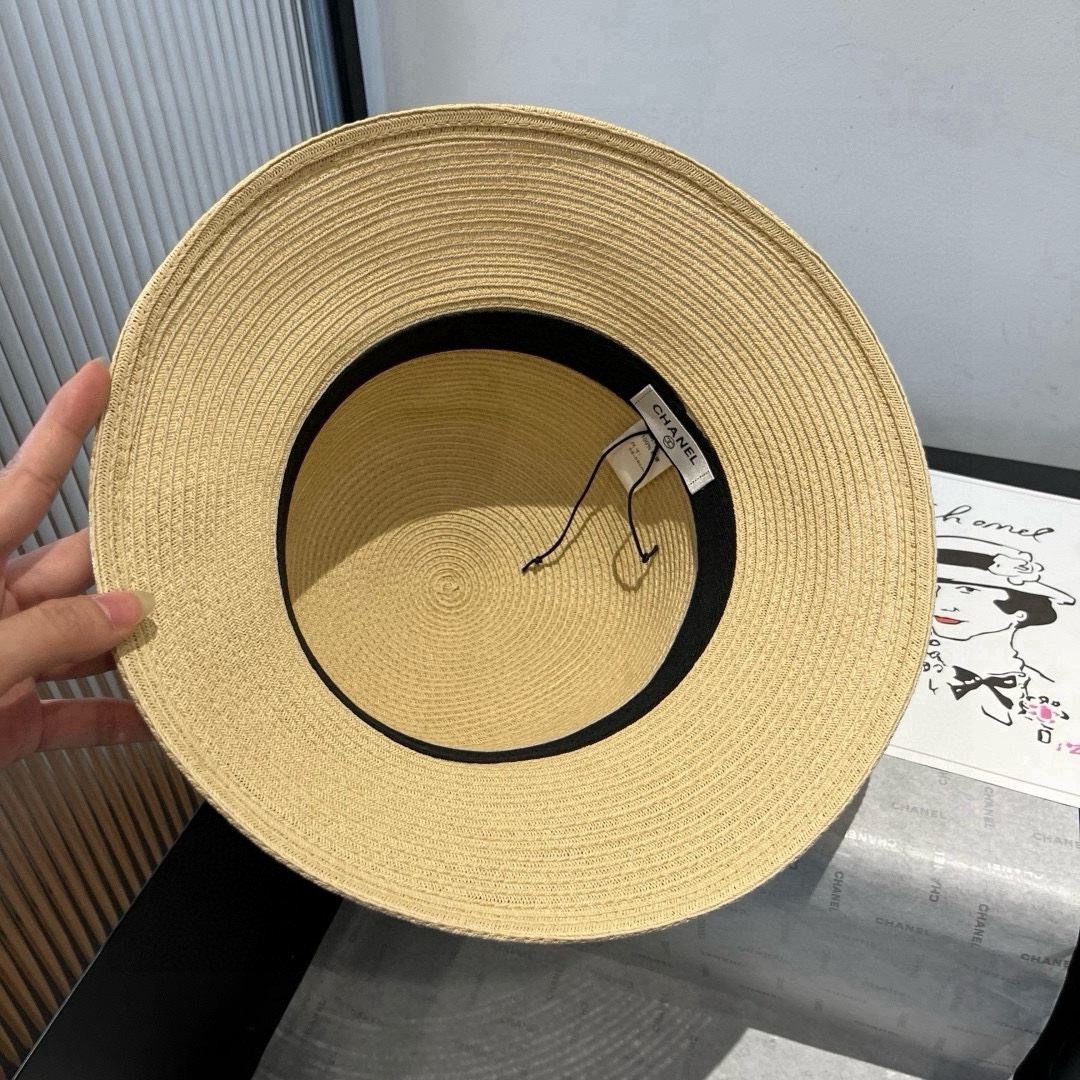🆕

Chanel香奈儿草帽，高级定制，头围57cm。