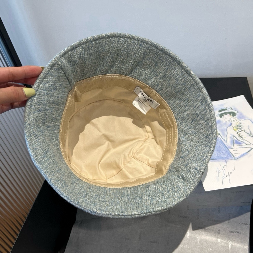 🆕

香奈儿新款渔夫帽，头围57cm