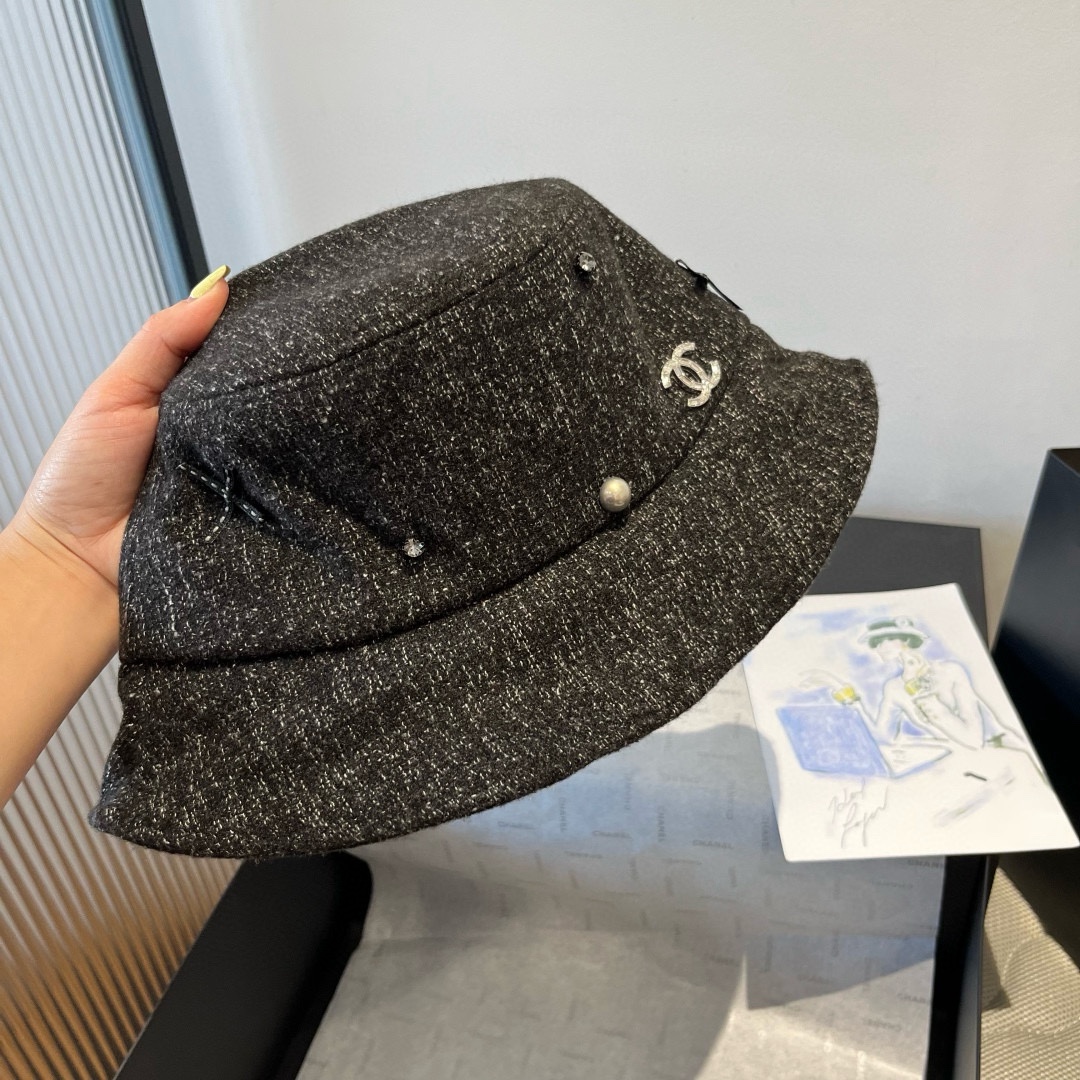 🆕

香奈儿新款渔夫帽，头围57cm