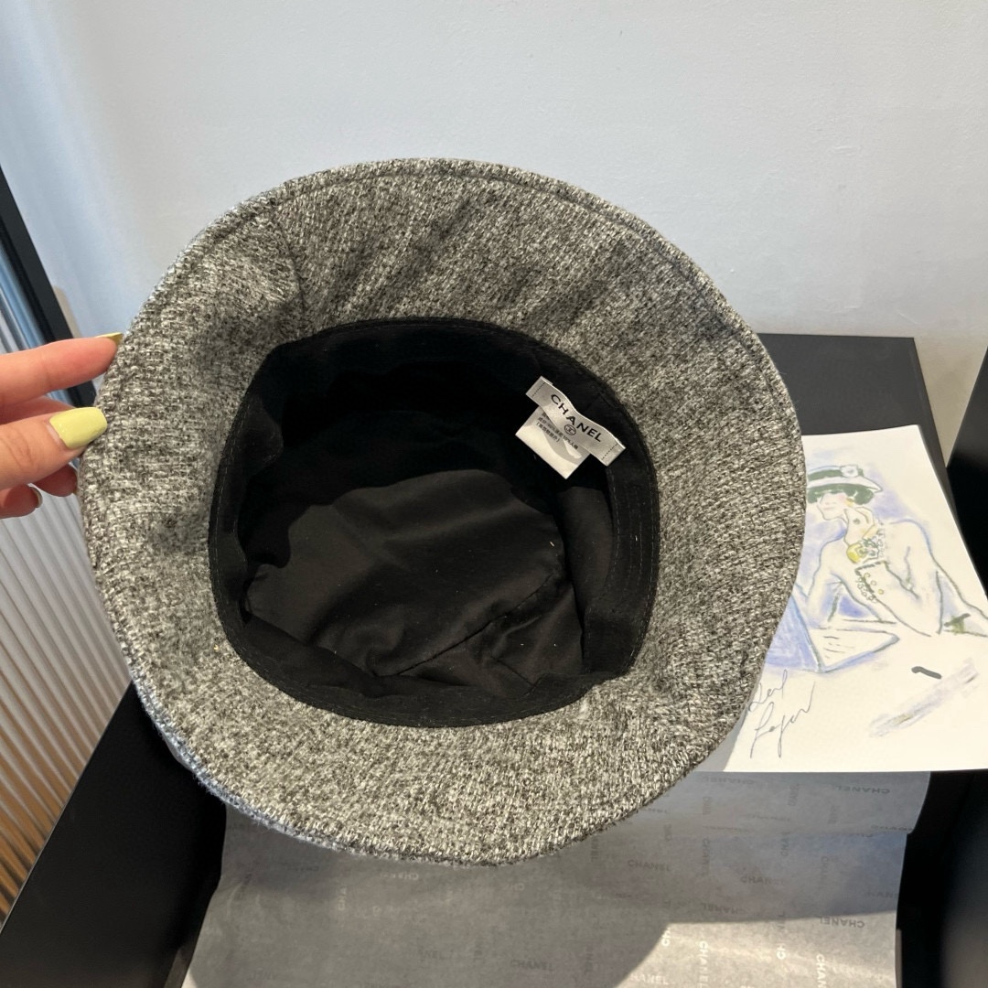 🆕

香奈儿新款渔夫帽，头围57cm